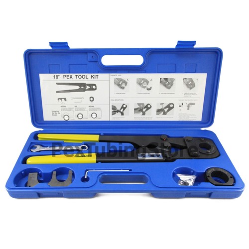 Pex crimp tool kit for - crimp,