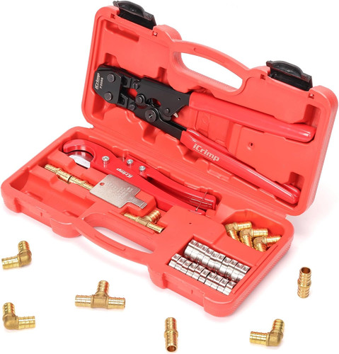 Icrimp pex pipe clamp crimping - pipe,