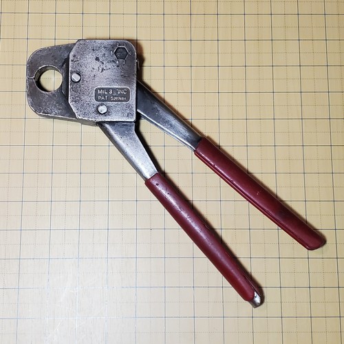 Mil3 inc pipe crimp tool - pipe,