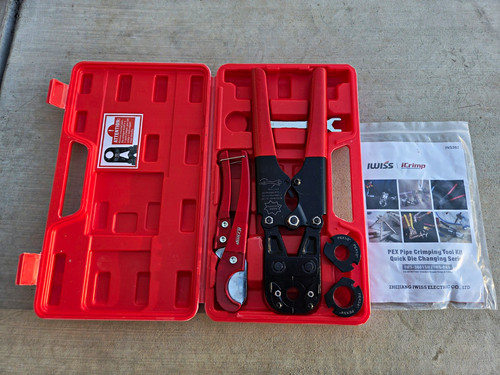 Iwiss icrimp pex - crimping, tool
