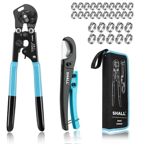 Pex crimping clamp - 2-in-1,